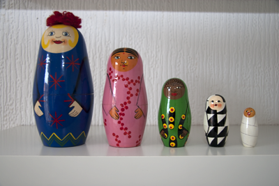 Picture of Russian Dolls © Akroyd and Hopwell Photography